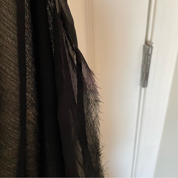 NWT ZARA Black Sheer Tunic - Picture 9 of 12